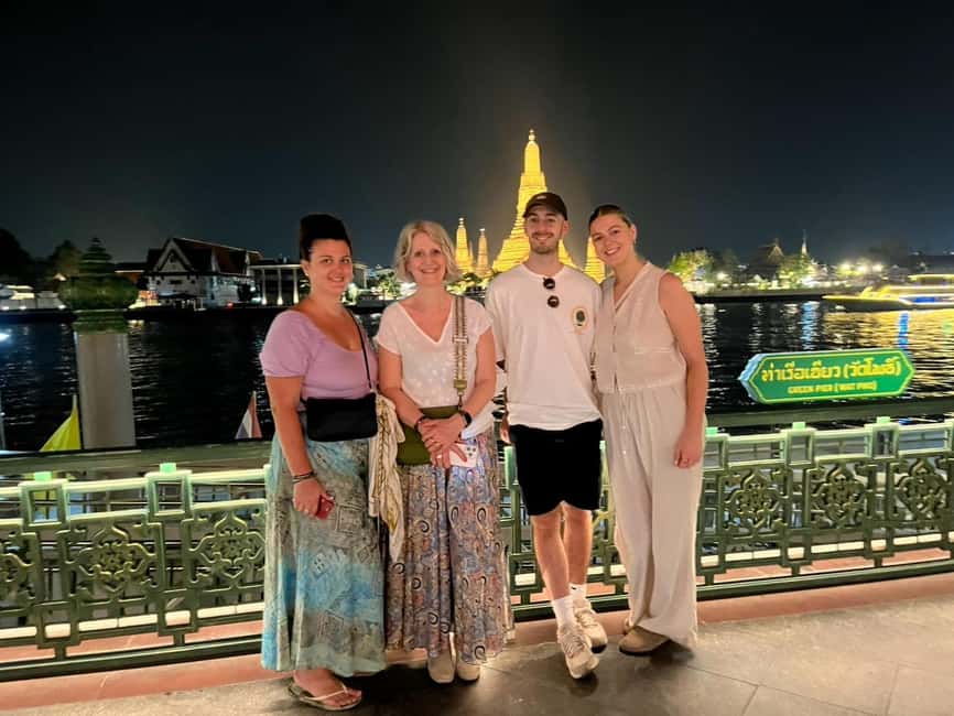 Bangkok: Tuk Tuk Adventure Chinatown Michelin Food & Temples - Wat Arun, Wat Pho, and the Grand Palace
