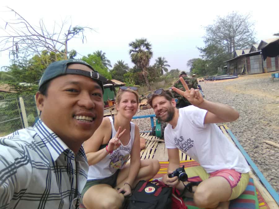 Battambang family tuktuk tour BambooTrain/Wat Banan/Bat cave - Why this Battambang route works so well