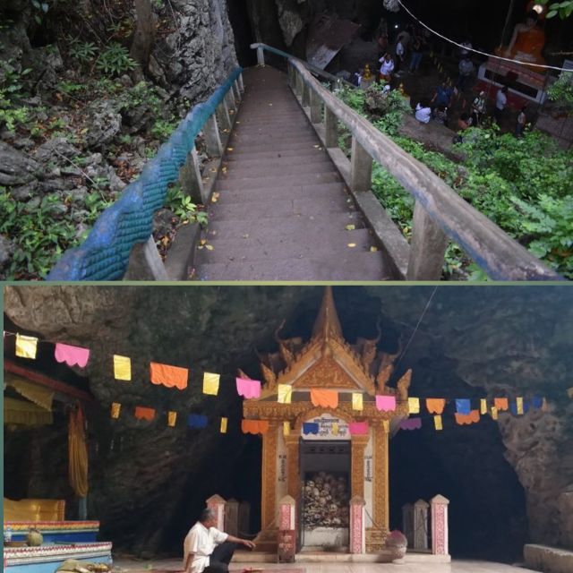 Battambang family tuktuk tour BambooTrain/Wat Banan/Bat cave - Phnom Sampeau, the Killing Caves, and Cambodia’s hard past
