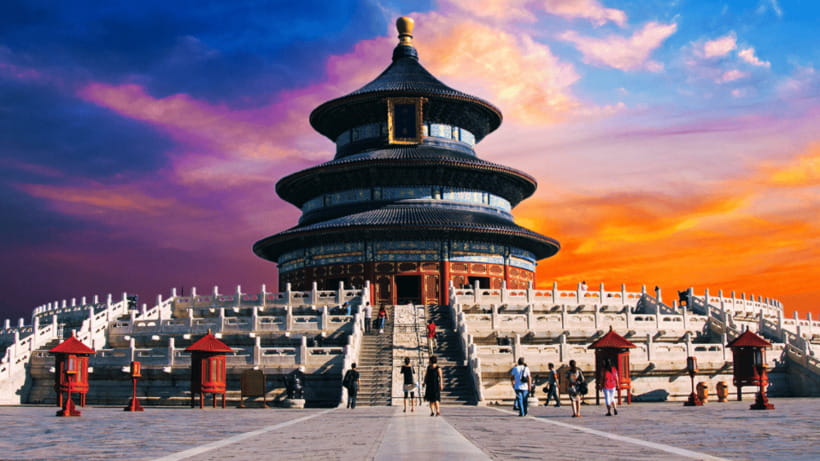 Beijing: Temple of Heaven Park Entry Ticket - The park setting beyond the monuments