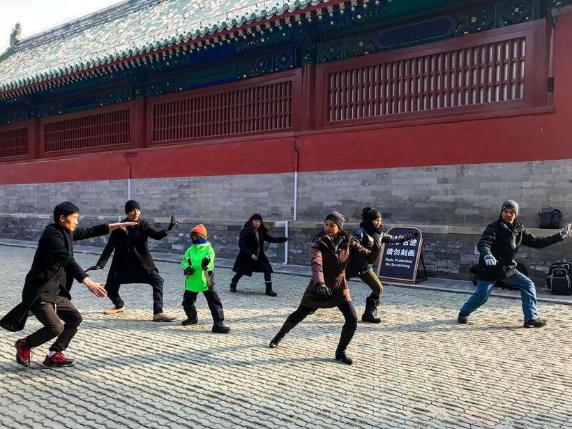 Beijing: Temple Of Heaven+Tai Chi Class+Tea Ceremony - A 30 to 40 minute Tai Chi class in the park