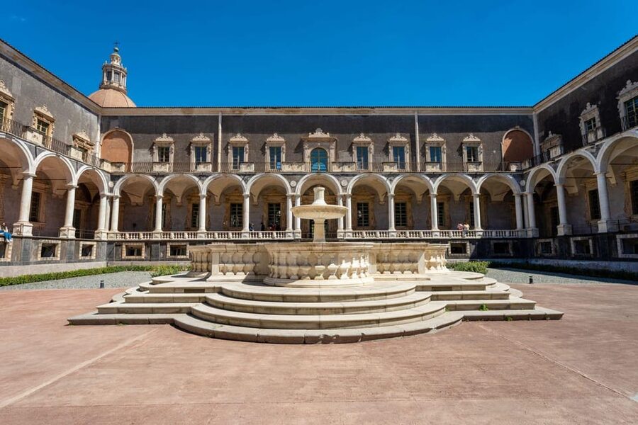 Benedictine Monastery of Catania - English Guided Tour - The cloisters reveal the monastery’s calm side