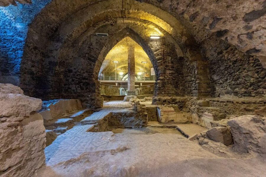 Benedictine Monastery of Catania - English Guided Tour - Kitchens, dining rooms, and the evidence of monastic wealth