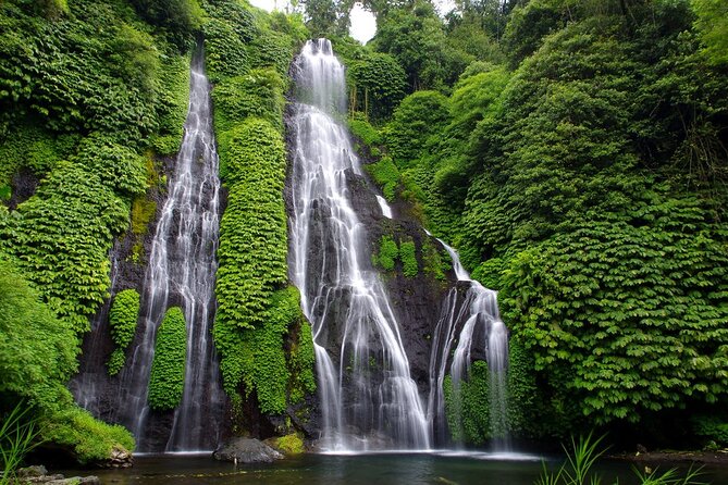 Beratan , lake side temple tour , all inclusive - Banyumala Twin Waterfalls and the 15-minute walk