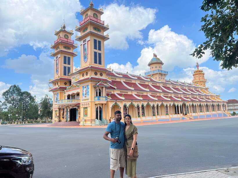 Black Virgin Mountain, Cu Chi Tunnels, Cao Dai Temple Tour - Cao Dai Temple: colorful faith in Tay Ninh