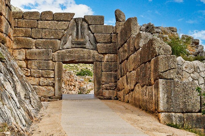 Blue Lake, Sanctuary of Hera, Mycenae, Ancient Corinth, Canal - Acrocorinth adds a fortress above the ruins