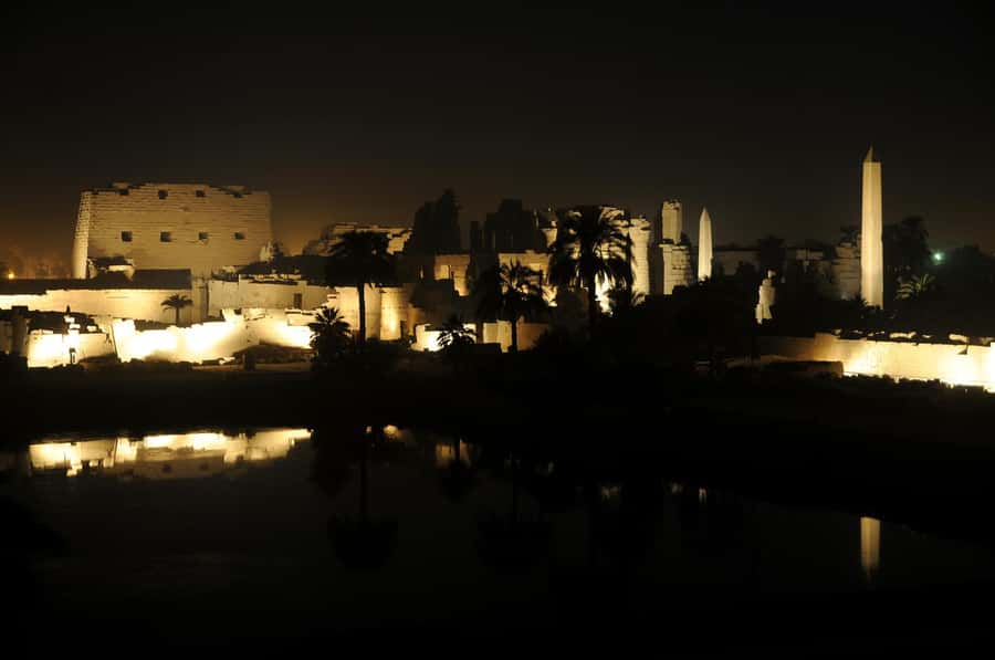 Book online Sound and Light Show at Karnk Temple in Luxor - Private transport and what the $50 price means