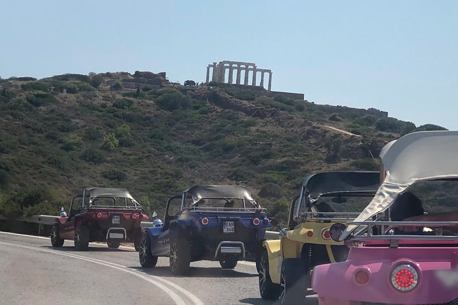 Buggy Tour in Ancient Ruins and Temples around Athens-SOUNIO Poseidon Temple - The road south to Cape Sounion