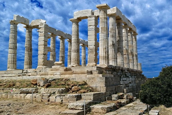 Cape Sounio, Poseidon Temple (5 hours). Day or Evening/ Sunset tour - Arriving at the Temple of Poseidon