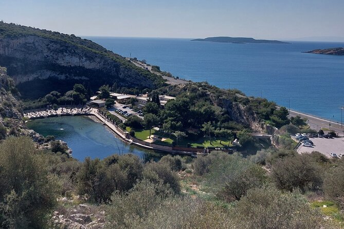 Cape Sounio Temple of Poseidon & Athenian Riviera Tour(+swimming) - Reaching the Temple of Poseidon at Cape Sounio