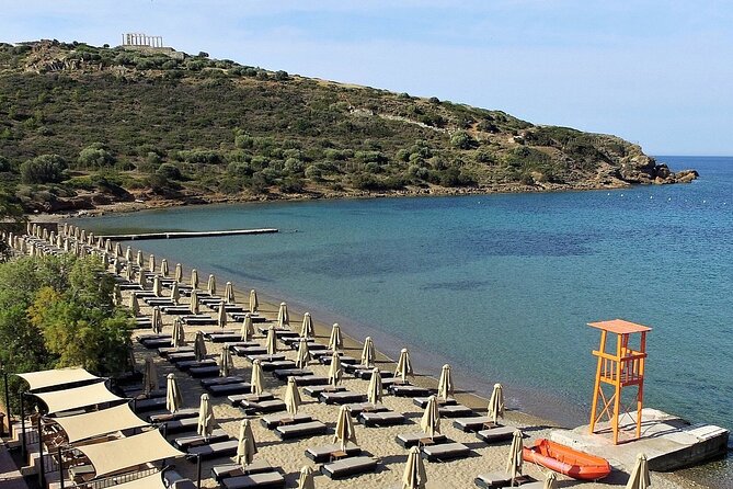 Cape Sounion, Temple of Poseidon, Athenian Riviera Private Tour - Lake Vouliagmeni from a quiet high viewpoint