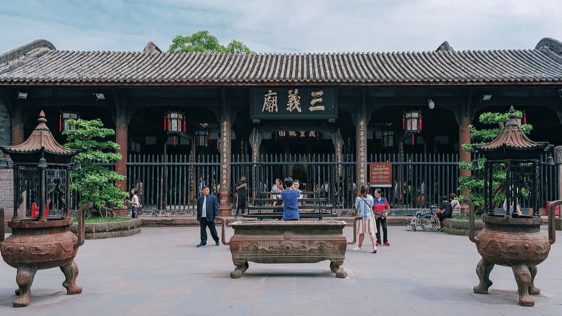 Chengdu: Wuhou Shrine Museum From Three Kingdoms Era - Key points at a glance