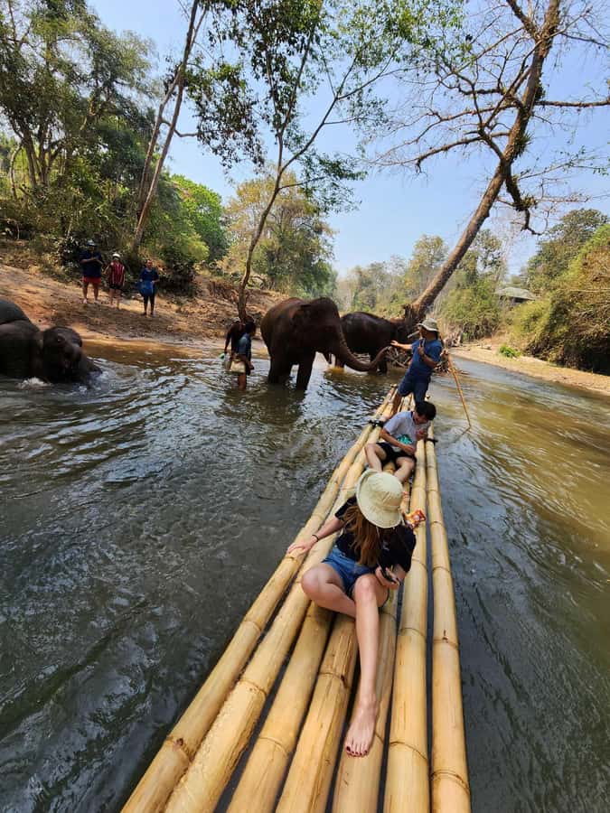 Chiang Mai: Bamboo Rafting and Wat Phra That Doi Kham - Bamboo rafting for 2.5 hours