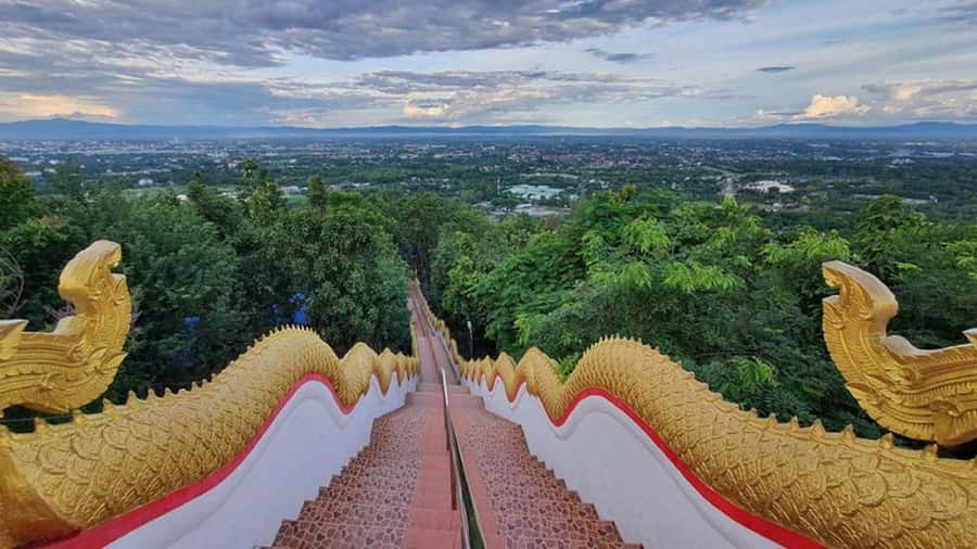 Chiang Mai: Bamboo Rafting and Wat Phra That Doi Kham - Booking flexibility and pickup details