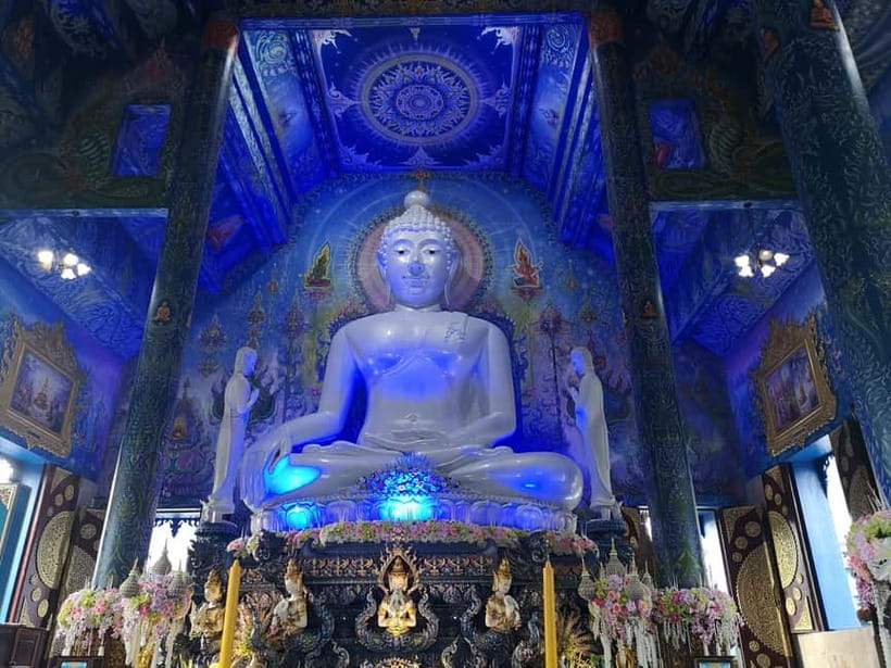 Chiang Mai: Chiang Rai Temples and Long-Neck Karen Village - Wat Huay Pla Kang and the giant Guan Yin statue