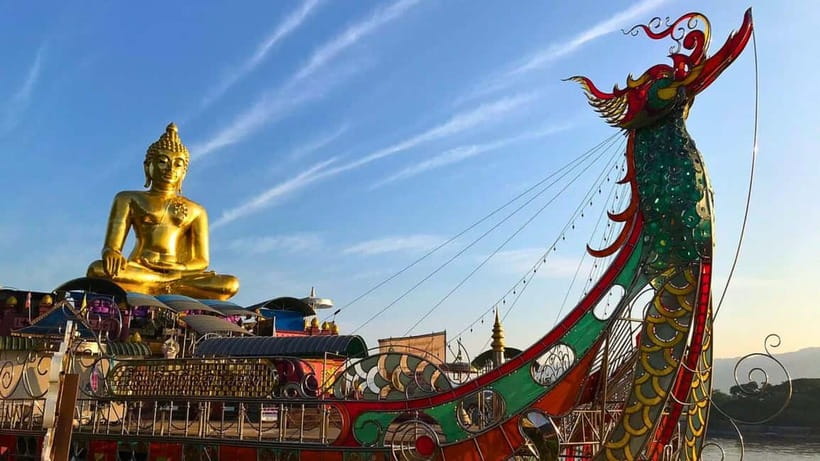 Chiang Mai: Chiang Rai Temples, Golden Triangle & Boat Tour - The Golden Triangle and Mekong boat ride