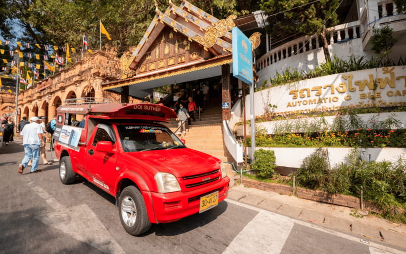 Chiang Mai: Doi Suthep Temple and Waterfall by Songtaew Trio - What to bring for a smoother visit