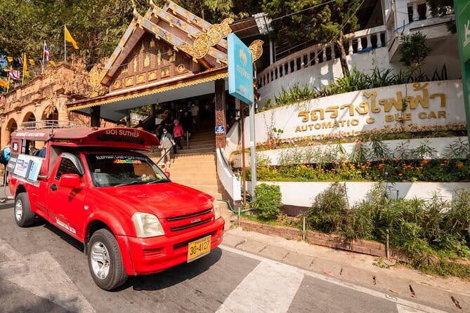 Chiang Mai: Doi Suthep Temple and Waterfall by Songtaew Trio - Huay Kaew Waterfall: a short green pause