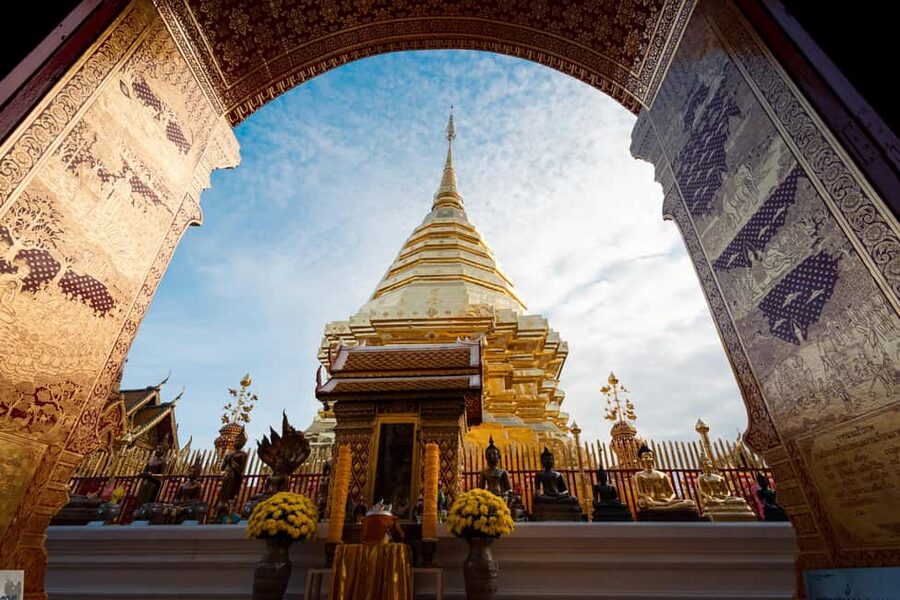 Chiang Mai: Doi Suthep Temple Guided Tour - The ride from Chiang Mai to Doi Suthep-Pui National Park