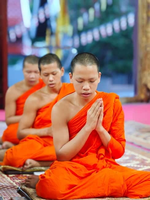 Chiang Mai: Evening Chanting & Meditation - Sitting with the monks during evening chanting