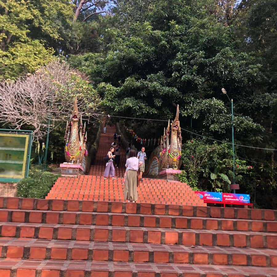 Chiang Mai Monk's Trail Wat Pha Lat & Visit Wat Doi Suthep - A morning built around two very different temples
