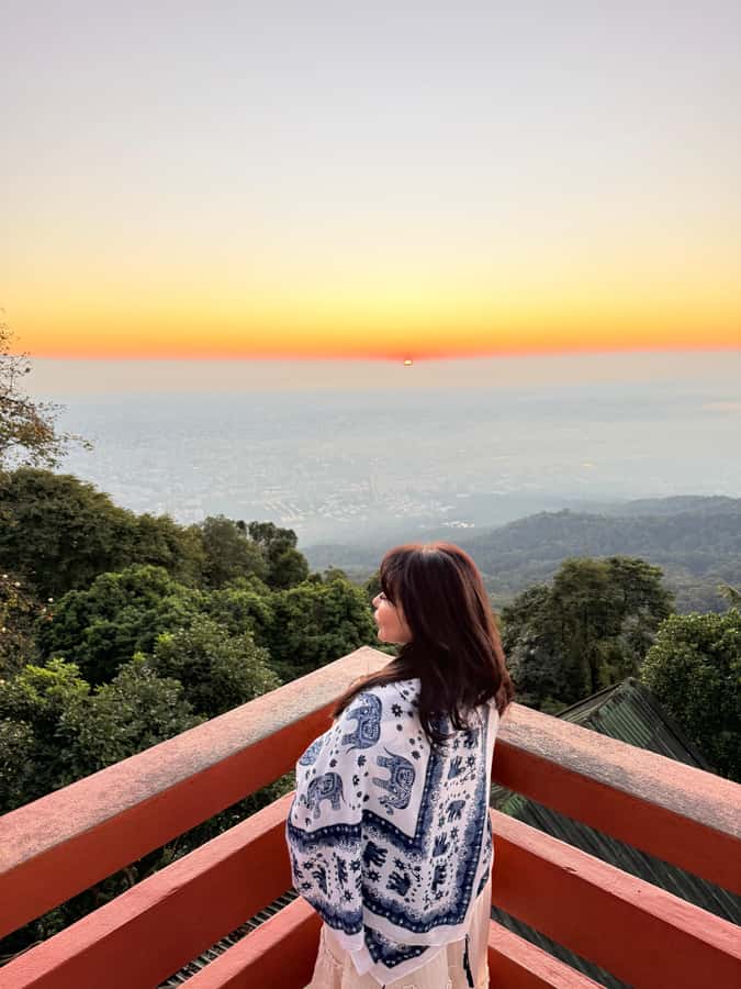 Chiang Mai: Sunrise DoiSuthep | WatPhaLat | iPhoneSnap - Wat Pha Lat, a forest temple with a different mood