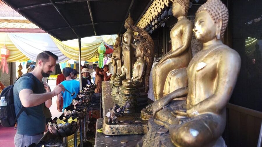 Chiang Mai: Wat Pha Lat & Wat Phra That Doi Suthep Tour - Transport, group size, and the real value of $24