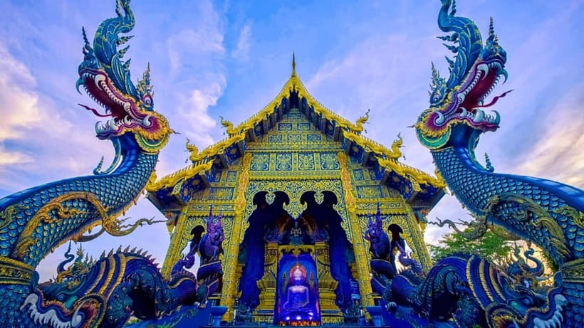 Chiang Mai: White and Blue Temples and Lalita Cafe - Mae Kachan Hot Spring: a short break before Chiang Rai