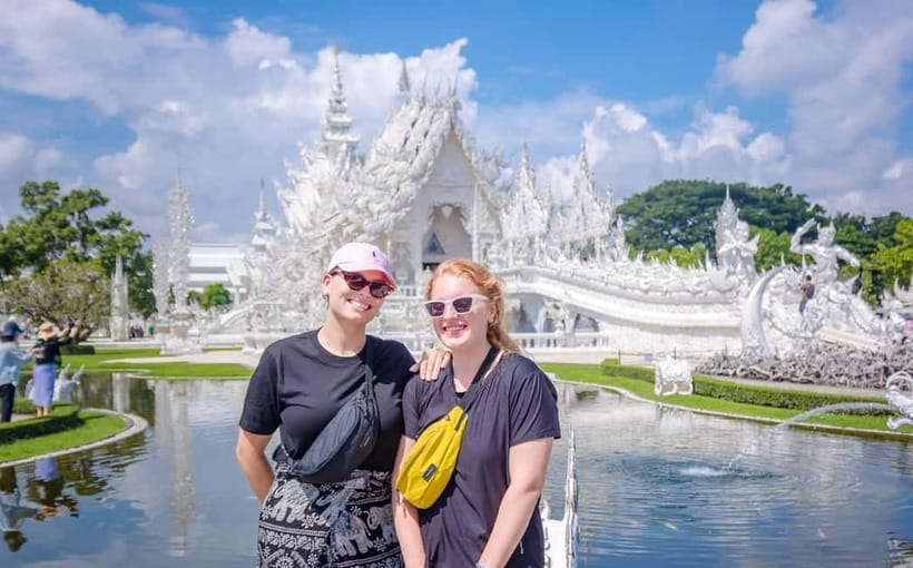 Chiang Mai: White, Red/Black & Blue Temples Tour with Lunch - Huay Pla Kang Temple and its broad hilltop views