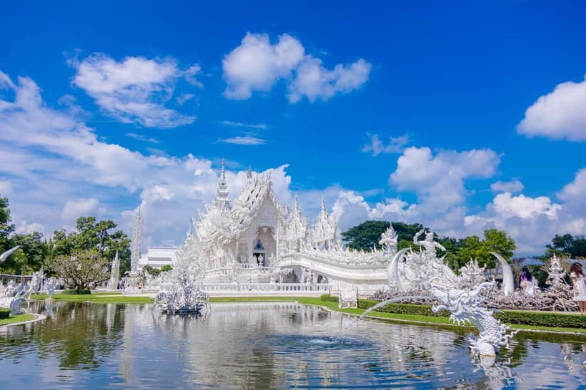 Chiang Mai: White, Red/Black & Blue Temples Tour with Lunch - The Blue Temple’s strong color and calm interior
