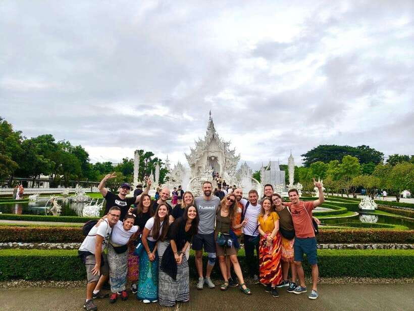 Chiang Rai: Iconic Temples & 7 Major Sites—River View Buffet - Blue Temple: bright color and local artistry