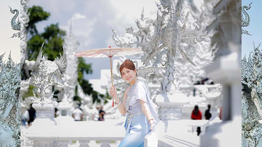 Chiang Rai:Photos of traditional Thai costumes,White Temple - Who should book this experience?