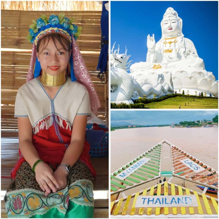 Chiang Rai Red Temple & Golden Triangle Boat Trip Free Lunch - Starting from Chiang Mai around 7:00 a.m.