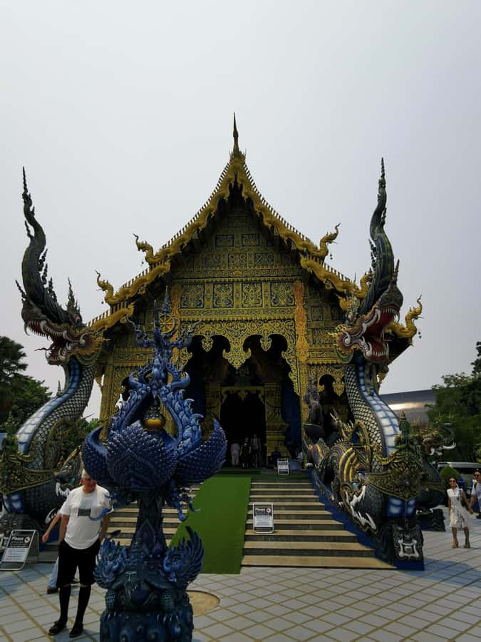Chiang Rai White, Blue, Red 3 Temples Tour - Huay Pla Kang and the Red Temple