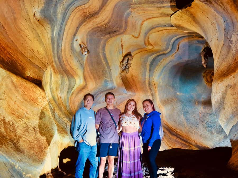 Chiangmai : Rainbow Cave , Unseen Canyon and Lanna temple - Ob Kan, a smaller rocky valley than Ob Laung