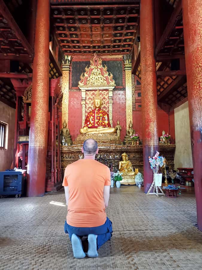 Chiangmai : Rainbow Cave , Unseen Canyon and Lanna temple - Wat Ton Kwaen and Chiang Mai’s Lanna design