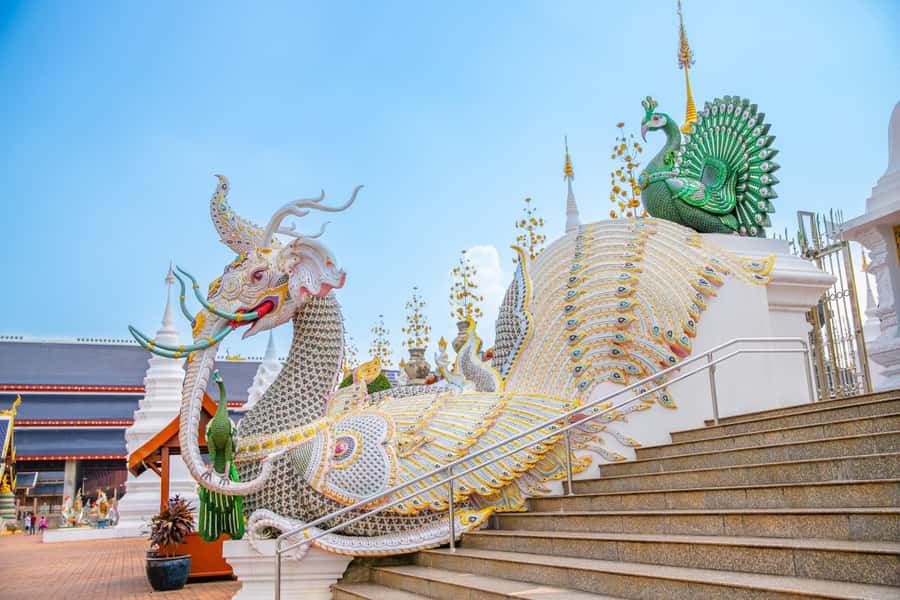Chiangmai : Sticky waterfall & Land of angels & Wat ban den. - Lunch, transport, and what the $70 covers