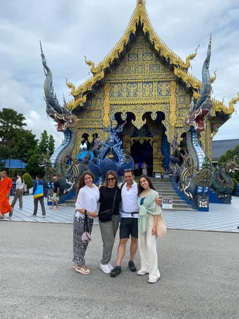 Chiangrai : Half Day Tour 3 Famous Temples / (Private tour) - The White Temple, Chiang Rai’s striking first stop