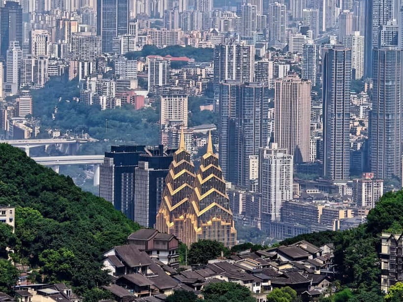 Chongqing: Historical Blocks, Temple, and Mountain Tour - Moving from the city to Nanshan