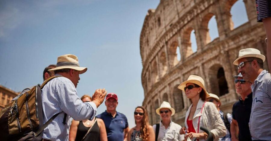 Colosseum Special Access Tour, with Ancient Temples & Tombs - Guides who make the ruins easier to follow