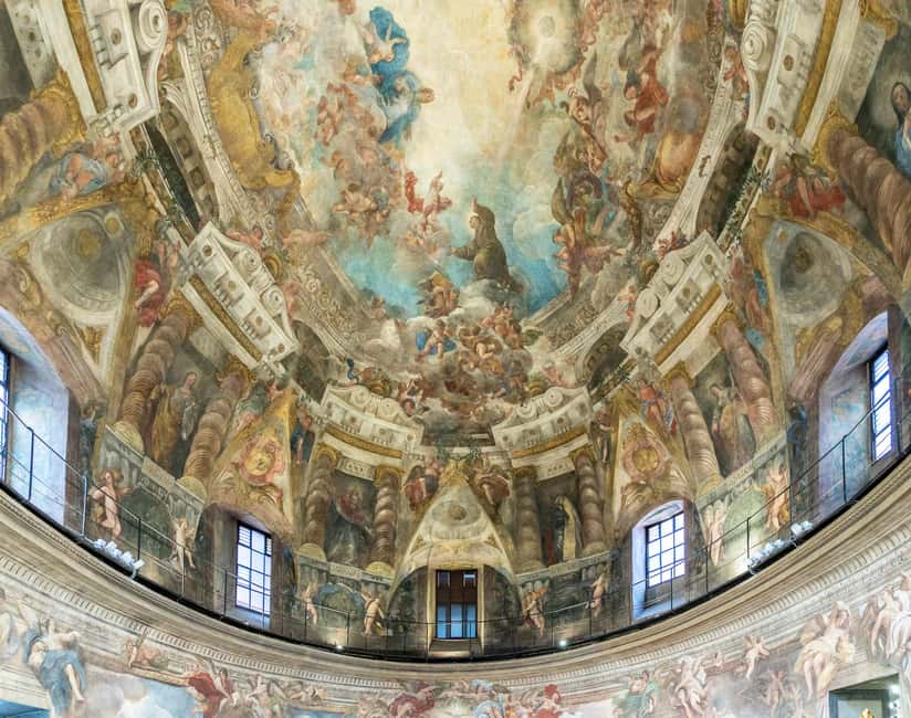Combined admission to San Antonio de los Alemanes and the Monastery of San Plácido - San Antonio de los Alemanes and its oval interior