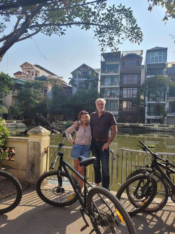 Cycling Through Hanoi: Old Quarter Pagodas & Red River Delta - Long Bien Bridge and Hanoi’s historic edges