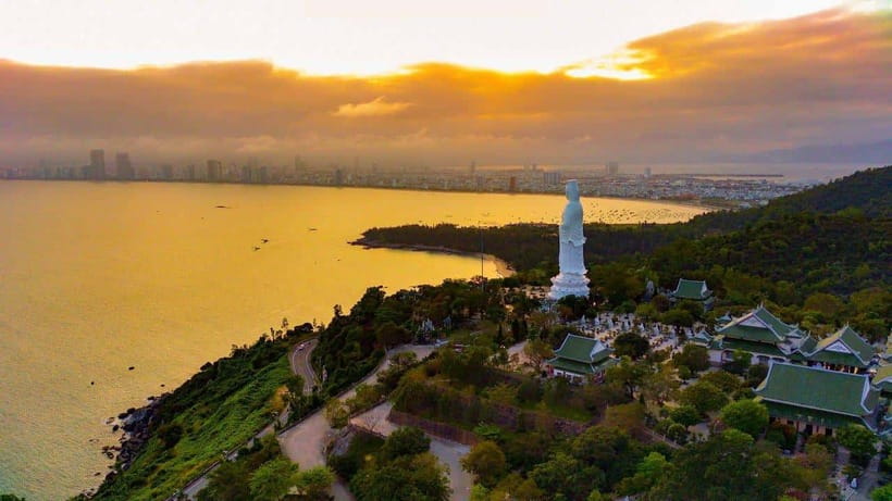 Da Nang: Marble Mountains, Am Phu Cave, and Linh Ung Pagoda - Linh Ung Pagoda on Son Tra Peninsula