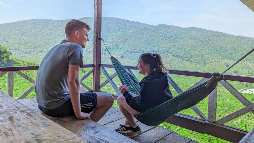 Dalat Countryside Motorbike Day Tour–Coffee Farms & Pagodas - Robin Hill and the Da Lat panorama