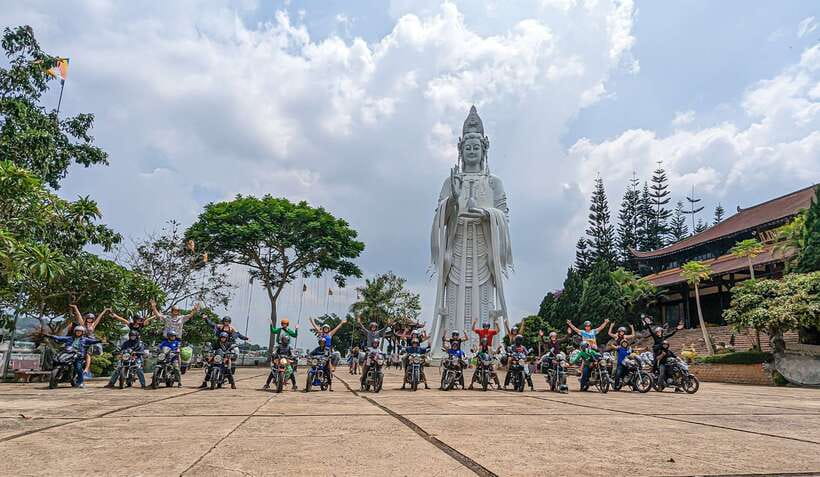 Dalat Countryside Motorbike Day Tour–Coffee Farms & Pagodas - Flower farms and the working countryside