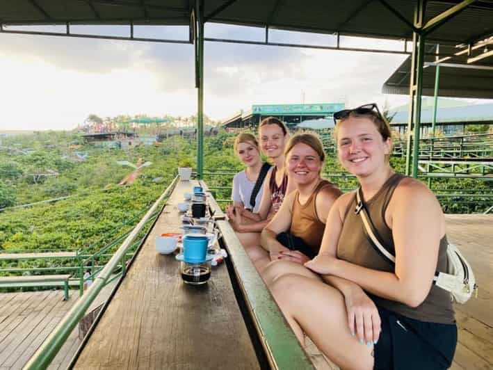 Dalat Group Easy Rider - Elephant Fall-Pagoda-Weasel Coffee… - Linh Ẩn Pagoda and Elephant Waterfall