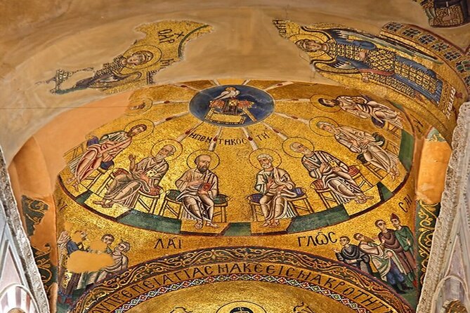 Delphi & Hosios Loukas Monastery Full Day Tour From Athens - Hosios Loukas and its golden Byzantine churches