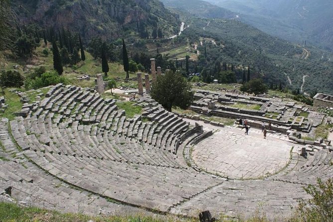 Delphi private tour: Navel of Earth, Apollo Temple, Oracle - Walking through Apollo’s sanctuary