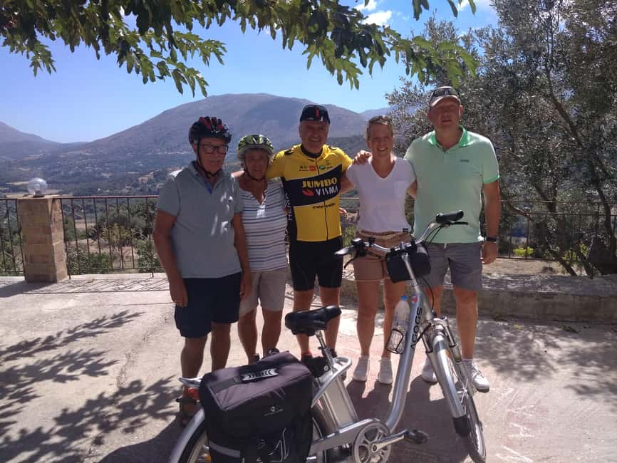 e-Bike Cycling Tour to Arkadi Monastery Full Lunch included - From Rethymno’s coast to the first monastery