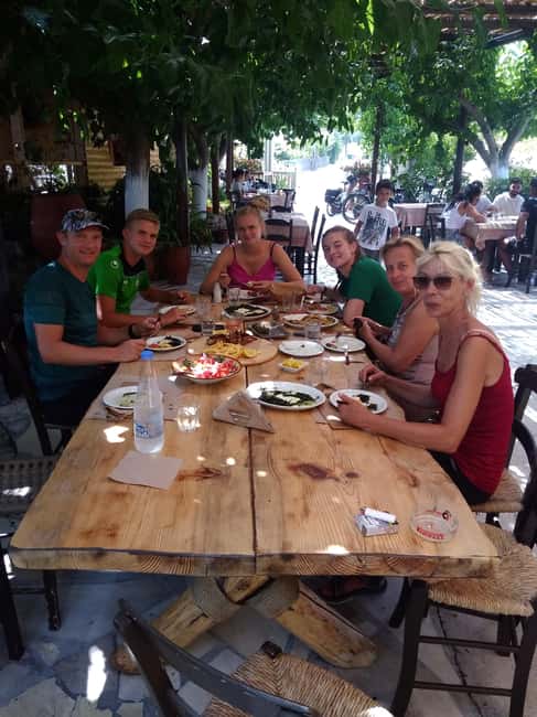 e-Bike Cycling Tour to Arkadi Monastery Full Lunch included - Amnatos and the Sanguinazzo mansion